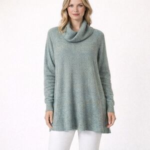 NWT Woolrich Blue Clapshaw Cowl Tunic SZ XL